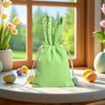thumbnail image 5 of Qholemyo Easter Basket With Handle Multicolor Rabbit Ear Canvas Easter Tote Bag Cute Easter Bags For Kids Easter Gift Storage, 5 of 5