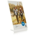 Mainstays 4x6 Vertical Bent Acrylic Tabletop Picture Frame