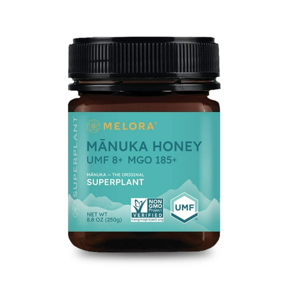 MELORA HONEY MANUKA UMF8 JAR 8.8 OZ - Pack of 1