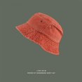 thumbnail image 1 of Fashion Women Men Washed Denim Solid Vintag Bucket Hats Lady Male Spring Summer Autumn Panama Fisherman Cap Hat For Women Men55-58cm He Qiyong unisex, 1 of 2