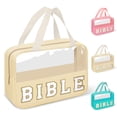 thumbnail image 1 of Bolsa para biblias Izuzta, con letras de chenilla, impermeable, 29 x 20 x 9 cm, 1 of 8