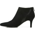 thumbnail image 3 of LifeStride Womens Sparrow Zipper Faux Suede Ankle Boots, 3 of 5