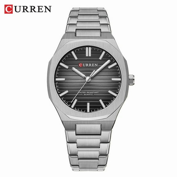 Curren 8456 Men's Steel Belt Business Watch Quartz Simple Men's Watch Best-Selling in Stock