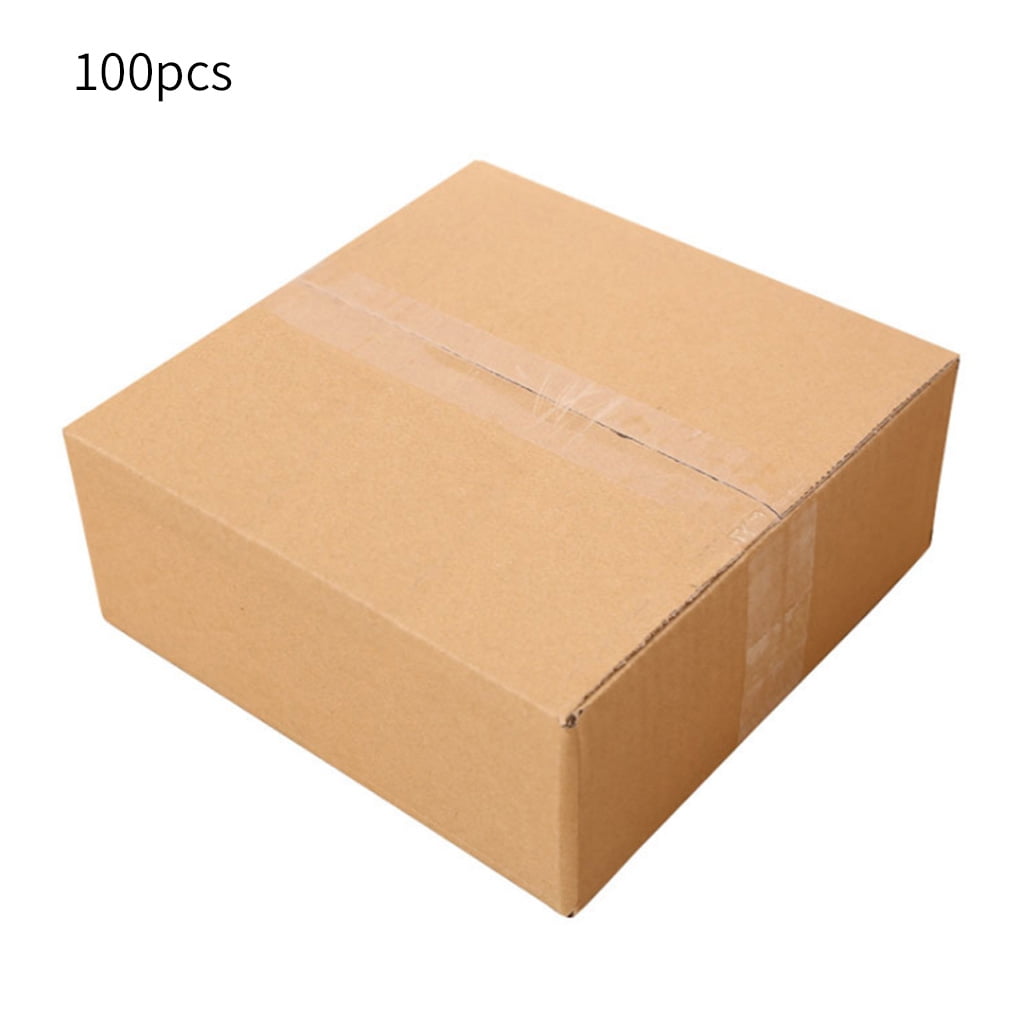 100pcs New Cardboard Paper Boxes Mailing Packing Shipping Box Corrugated Carton
