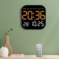 thumbnail image 1 of Reloj despertador digital Macarena para escritorio Control remoto naranja, 1 of 8