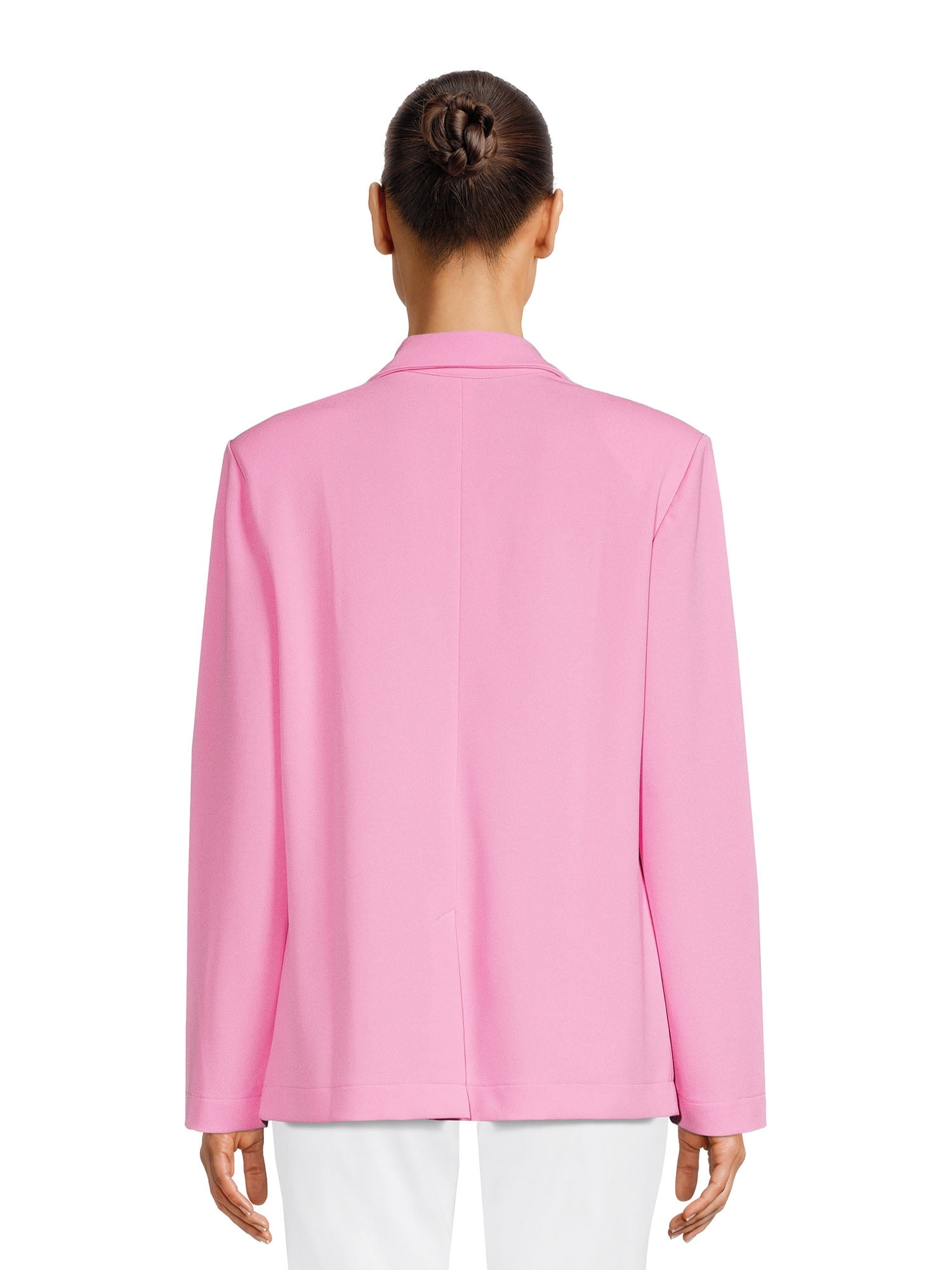 No Boundaries Juniors' One Button Blazer, Sizes XS-3XL - Walmart.com