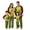 Lime Green/Burgundy Plaid, variant on Onlypjs Family Christmas Pajamas Matching Sets, Christmas Tree Raglan Tops with Plaid Pants, Holiday Lounge Sets for Couples, Women and Men