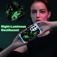 thumbnail image 7 of CASEFIV for Samsung Galaxy S26 Ultra Case,Glow in The Dark,Shockproof Protection Hard PC Soft Flexible TPU Bumper Drop Protective Protective Phone Cover Case for Galaxy S26 Ultra,Blue Butterfly, 7 of 7