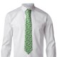 thumbnail image 5 of Balery Green Leaves Corbata Clásica de Seda para Hombre, Corbata Tejida Jacquard, Corbatas Formales para Negocios y Bodas, 5 of 7