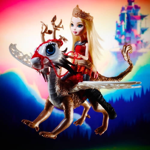 Ever After High Apple White Dragonrider 