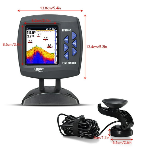 ,Fish Wired 45 Waterproof Lcd Locator Boat Fish Camera Portable Fish 45 Under Camera Under L Fish Koeb