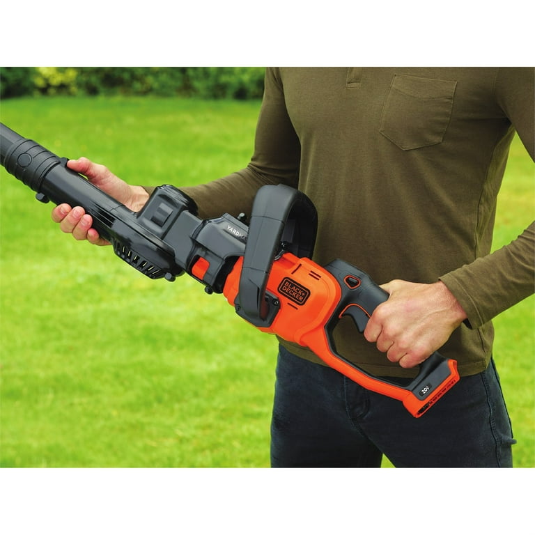 BLACK+DECKER 3-in-1 Electric Leaf Blower with Quick Connect Gutter