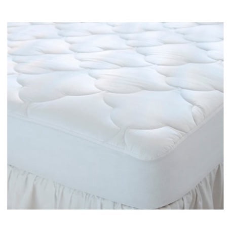 Quilted Cot Size Cotton Top Camp Mattress Pad, 30" X 75" X 10"