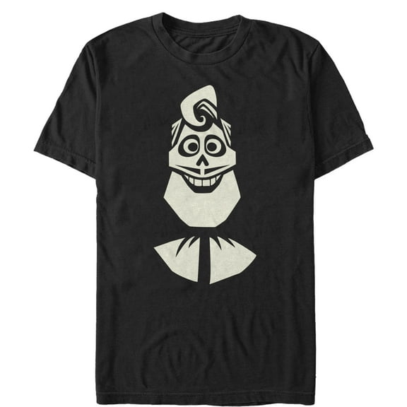 Men's Coco Ernesto Skeleton  Graphic Tee Black 3X Large