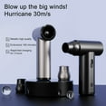 thumbnail image 3 of Portable Cordless Brushless Air Duster Electric Blower Home Outdoor Dual-Use Blower Cleaning Tool Rechargeable Handheld Car Duster Compact Car Cleaner, 3 of 8