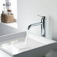 thumbnail image 3 of Kibi Circular Single Handle Bathroom Vessel Sink Faucet, 3 of 4