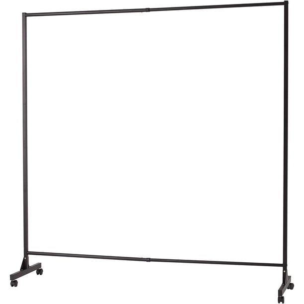 Expandable Privacy Room Divider Black Frame