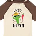 thumbnail image 4 of Inktastic Cinco De Mayo Let's Fiesta Cute Cactus with Sombrero Boys or Girls Long Sleeve Baby Bodysuit, 4 of 5