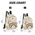 thumbnail image 2 of FORMRS Mini Backpack Purse for Women Travel Daypack Casual Shoulder Bag, Cute Rainbow, 2 of 7