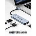 thumbnail image 4 of Lemorele USB C Hub, 5 in 1 Aluminum Case Docking Station ，with 4k HDMI, USB A, SD/TF, for Windows/Macos/Android/ios/Linux, 4 of 8