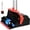 Black and Red, variant on Tiumso Long Handle Dustpan and Brush Set with Hand Broom and Dustpan, Black and Red