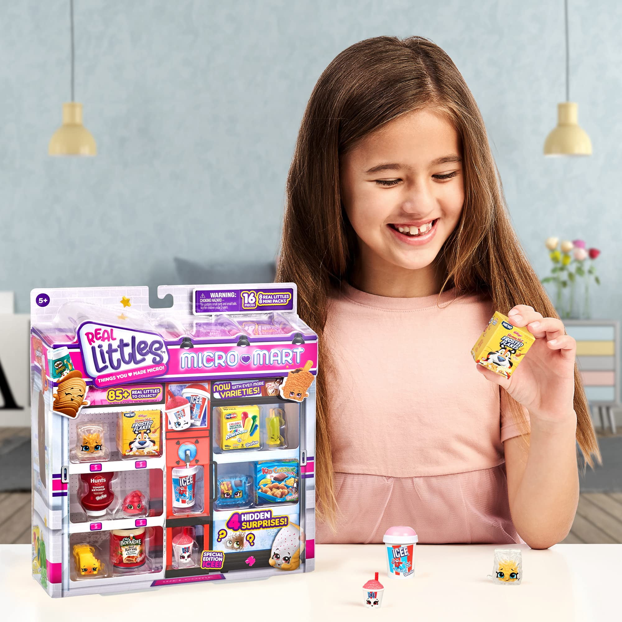 Shopkins Collector's Pack | 17 Real Littles Mini Plus 17 Real Branded Mini  Packs (34 Total Pieces). Style May Vary