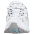 thumbnail image 3 of Vionic Womens walker Low Top Lace Up Walking Shoes, White/Blue, Size 9.5, 3 of 6