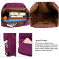 thumbnail image 4 of Bolso deportivo con cordón para hombre y mujer - morado Adepaton LRWJ387-3, 4 of 7