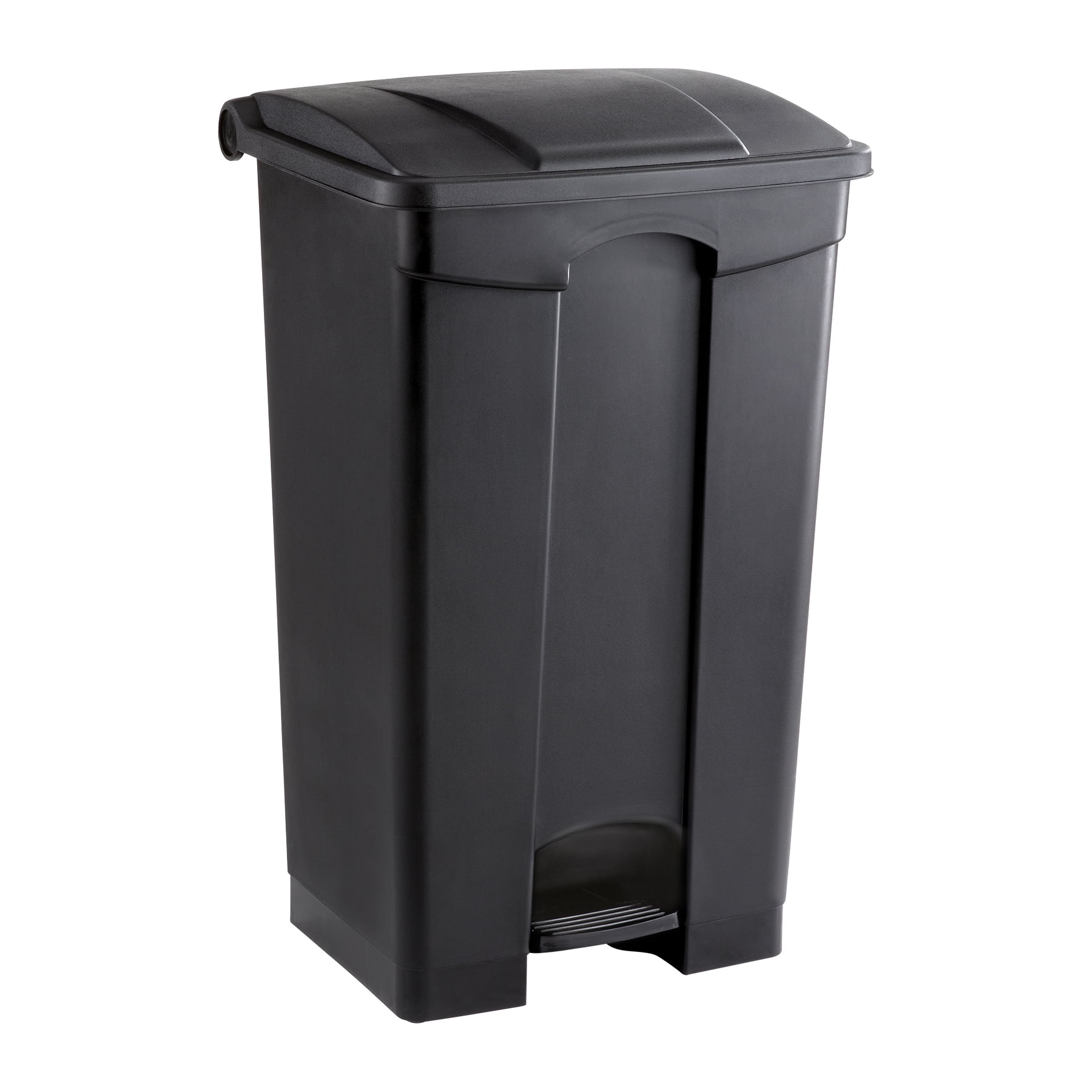 Safco 9923BL Trash CansIndoor Shared Spcs Plastic StepOn 23 Gallon