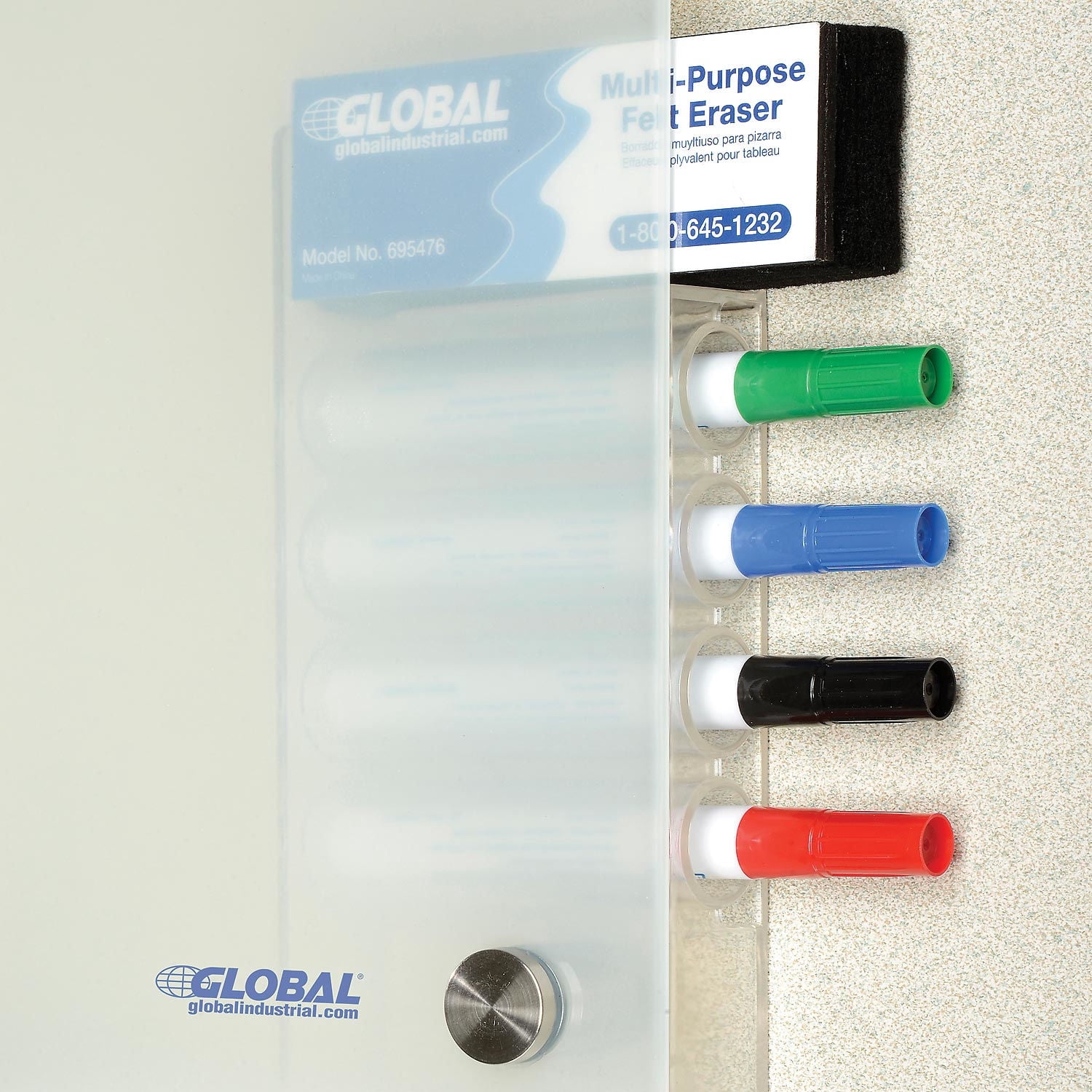 Dry Erase Board - Frosted Glass, 72 x 48