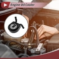 thumbnail image 2 of Enfriador de aceite del motor Unique Bargains para Chrysler Town&Country 2001-2010 3.3L&3.8L Enfriador de aceite de transmisión Unique Bargains No.4694338AC/4694338AD de acero inoxidable, 2 of 6