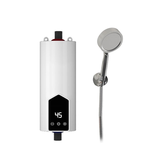 5500w Kitchen Bathroom Instantaneous Electric Water Faucet Heater Instant Tankless Hot Water Tap Heating Machine Shower ,Digital Temperature Display
