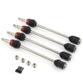 thumbnail image 3 of 4PCS Steel Front and Rear Driveshaft CVD Drive Shaft 5451R Replacement for Traxxas E-/E-Maxx/T-Maxx/ 1/10 Remote Control Car Upgrade Parts, 3 of 6