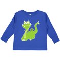 thumbnail image 3 of Inktastic Green Dragon Boys or Girls Long Sleeve Toddler T-Shirt, 3 of 5