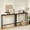 Black-2PCS, variant on BAYUELSWU 39.4" Narrow Console Table with Charging Station, Behind Couch Table with 4.9ft Extension Cord, 5.9"D Skinny Sofa Entryway Table for Living Room, Hallway (2PCS,Black)