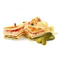 thumbnail image 2 of Club Sandwiches with Potato Wall Decal Sticker, Wallmonkeys Peel & Stick Vinyl Graphic (18 in W x 9 in H), 2 of 4