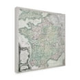 thumbnail image 4 of Trademark Art 'Map of France, 1765' Canvas Art by Louis Charles Desons, 4 of 4