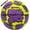 Purple/Volt, variant on Toss Up Rubber Basketball: Size 6 (28.5 inches) Deep Channel Construction, Includes 10” Pump