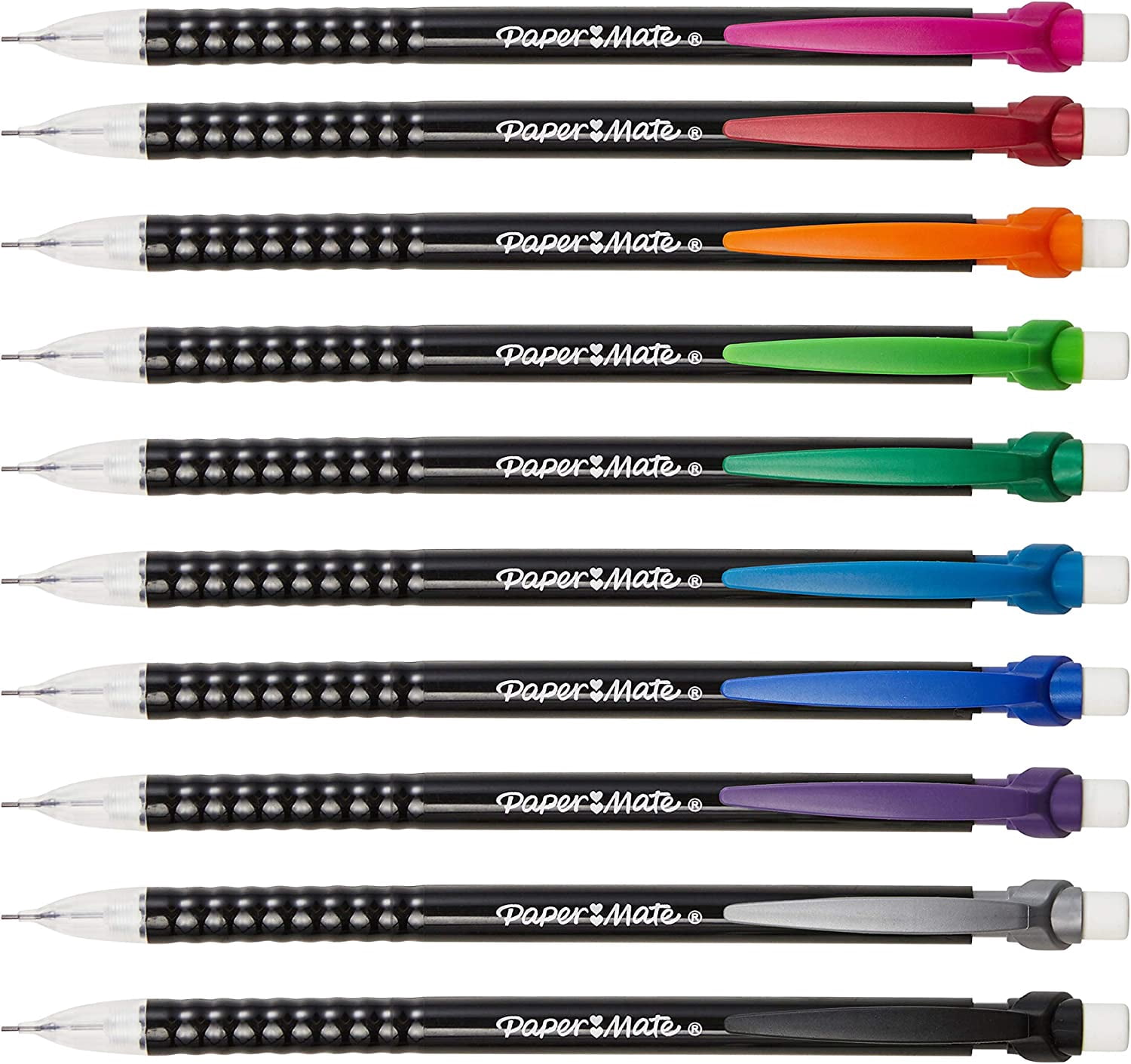 Mechanical Pencils 0.7mm 24-Count No.2 HB Pencils For Writing, Sketching, Drafting & Standardized Tests, Office & Classroom Supplies