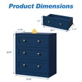 thumbnail image 6 of May in Color 3-Drawer Nightstand, Screwdriver & Female Screw Accessories, 6 of 6