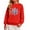 Red, variant on YOUYEDIAN Girls Xmas Glitter Snowflake Printed Sweatshirt Casual Long Sleeve Crewneck Christmas Pullover Fashion Shirts Pink 8-9 Years