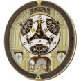 Seiko Melodies in Motion Wall Clock, Golden Chandelier