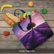 thumbnail image 5 of Balery Lavender Field Sunset Bolsa de Mano para Mujeres con Cremallera, Bolsa de Gimnasio con Compartimentos, Bolsa para Laptop, Bolsa para Trabajo, 5 of 7