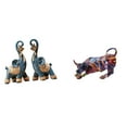 thumbnail image 1 of Esculturas Contemporáneas De Animales De Resina, Figuras De Elefante Y Toro, Adornos Coleccionables Artísticos De Feng Shui Para La Decoración Del Hogar, La Oficina Y La Sala De Estar., 1 of 8