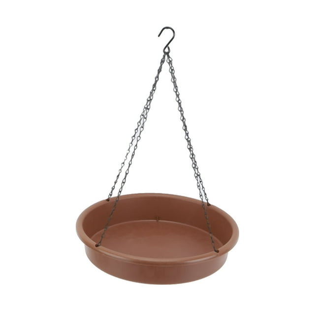 Comedero Para Pájaros Colgante Para De Pájaros, Plataforma De Comedero Para Pájaros Con Semillas Para Exteriores De Plástico Con Espacio Adecuado, Fácil De Alimentar