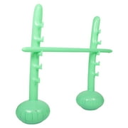 Hawaiian Inflatable Luau Party Games and Decorations for Party Pole 1 Set for Adults Floral Tropical Summer Beach Pool