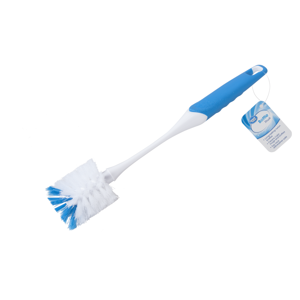 Great Value Longlasting Nylon bristle Bottle Brush, 1 count
