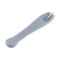 thumbnail image 1 of hirigin Household Food Grade Silicone Spoon/Fork, Simple Style Solid Color Baby Complementary Food Spoon Feeding Supplies, 1 of 8