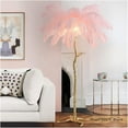 thumbnail image 5 of Floor lamp Nordic Ostrich Feather Floor Lamp Living Room Decorative Table Lamp LED Bedside Lamp Creative Resin Lighting Floor lamp, 5 of 7