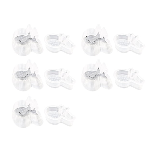 yingyy 1/2/3/5 10 Pieces Bento Rice Ball Mold Cute Shaped Mould DIY Decorating Molds Kitchen Tool Accessory Restaurant Bakery Type 4 1 Pc